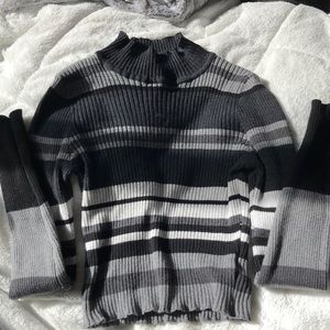 Brand new cropped turtle neck